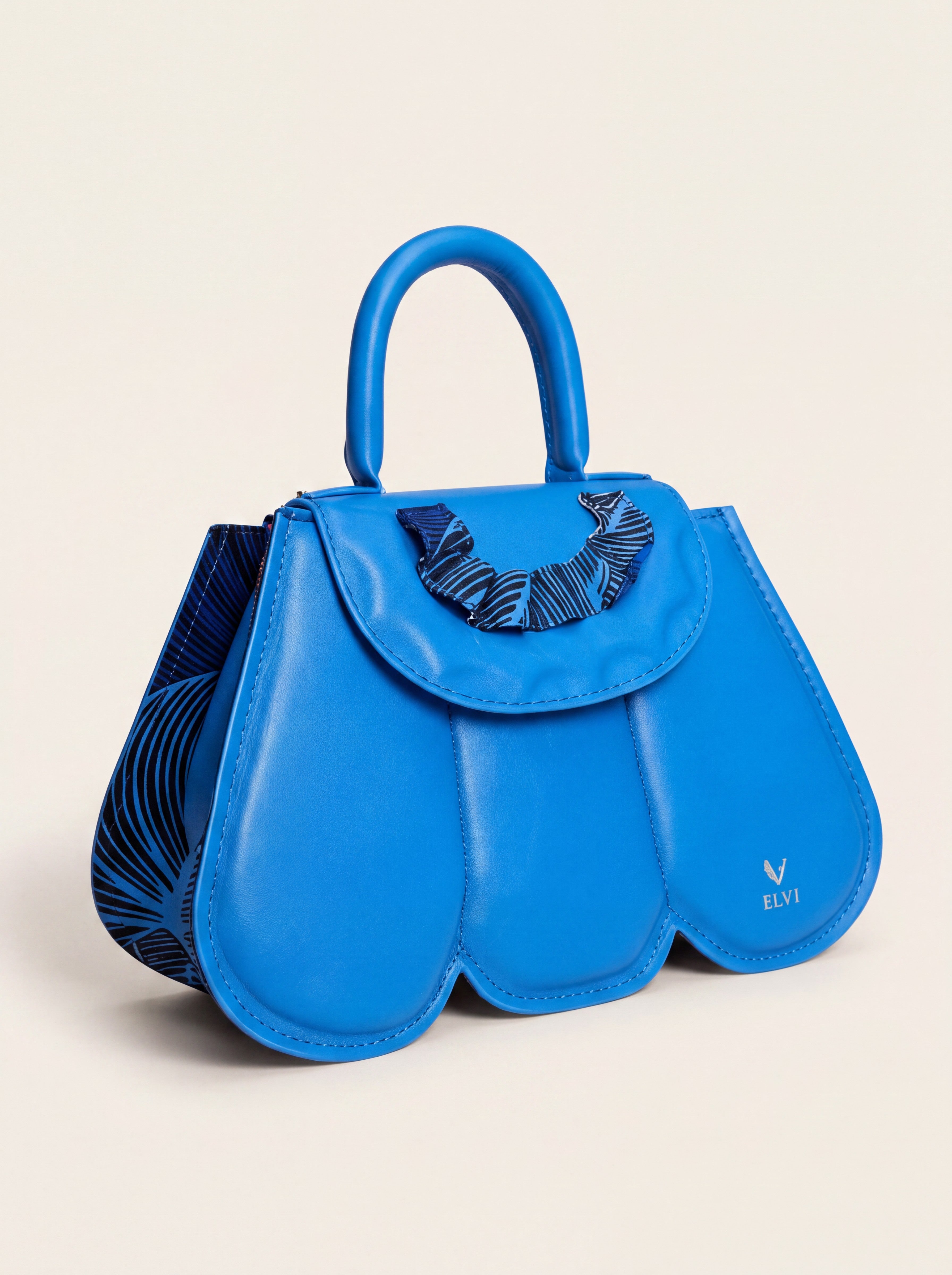 Sac Cupidon Bleu ELVI CREATION